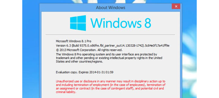 Rumor: Windows 8.1 podría ser lanzado en septiembre